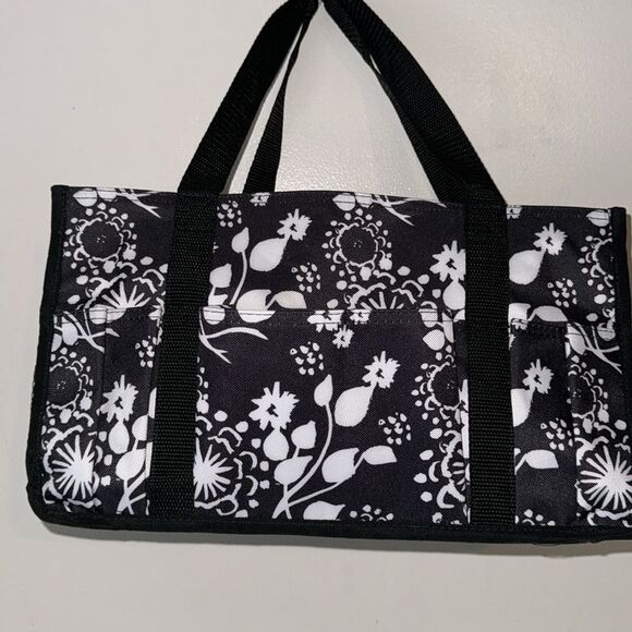 Thirty One Black/White Caddy 1 Large 1 Small - Picture 2 of 15